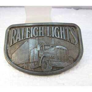 Vintage Raleigh Lights Big Rig Belt Buckle